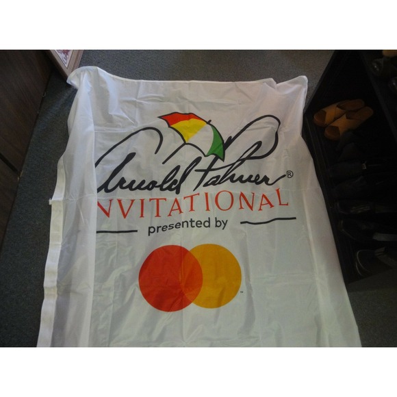 Arnold Palmer golf Invitational Mastercard BANNER FLAG 5ft x 6ft 120" x 60"